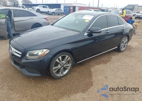2018 Mercedes-Benz C 300 from USA, damaged, VIN 55SWF4JB4JU268731